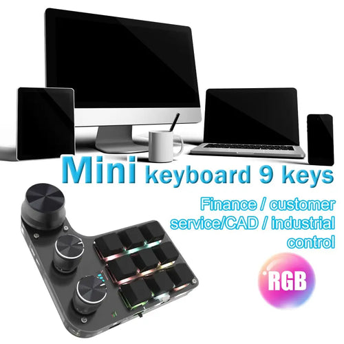 Bluetooth 2.4G Wireless Copy Shortcut Keys Gaming Keyboard
